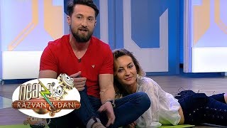 Flavia și Dani moment artistic în direct Răzvan „Vă rog să nu vă ia valul” [upl. by Nalniuq]