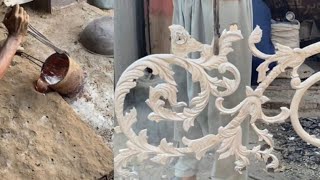 Aluminum Leaf Casting for Decorative Art  DIY Leaf Design Decor [upl. by Enelyad822]