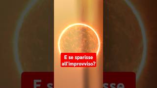 Cosa succederebbe se il SOLE SPARISSE whatif sole [upl. by Drofub]