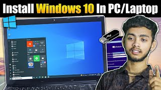 Download amp Install Windows 10  2024 Step By Step🔥  ISO Download amp Windows 10 installation💻🖥️ [upl. by Alessandro]