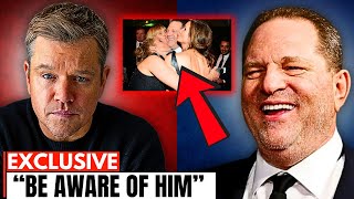 SHOCKING Harvey Weinstein Secrets EXPOSED by Matt Damon and Ben Affleck [upl. by Kellda]