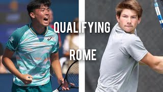 Coleman Wong Chaklam 黃澤林 VS Strong Kirchheimer  ATP Challenger Rome 2023  Qualifying [upl. by Erlewine]