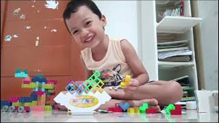 Emir mereview mainan building blocks Tetra Tower  04112024 [upl. by Claretta]