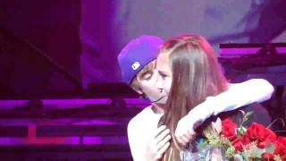 When I was Justin Biebers OLLG at Staples Center [upl. by Atoiyanap]