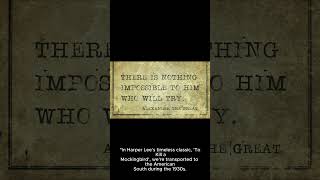 To Kill a Mockingbird Quick Book review [upl. by Schroth]