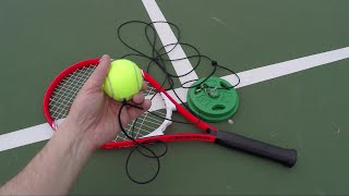 Tennis Trainer Make One Better than the Rest for 10 or Less  Tutorial [upl. by Nalla]