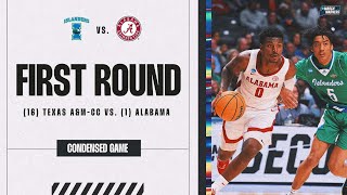 Alabama vs Texas AampMCorpus Christi  First Round NCAA tournament extended highlights [upl. by Barbey]