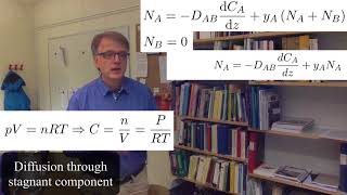 Diffusion through stagnant component [upl. by Merril269]