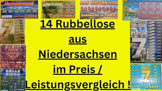 Rubbellose im Vergleich  Welches Los ist pro Chance am Billigsten [upl. by Annig943]