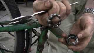 How to Take Apart and Service the Bottom Bracket on a Bicycle [upl. by Refannej]