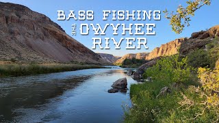 Bass Fishing the Owyhee River  Outdoor  Adventure  Fishing  Nowhere Pacific [upl. by Nuri27]