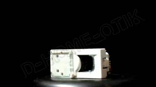 Prise RJ 45 Programme Mosaic  Categorie 6 FTP 1 module blanc LCS2 reference 76562 [upl. by Nollahs]