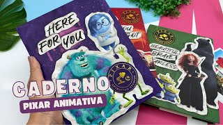 CADERNO SUPER COLRIDO PIXAR ANIMATIVA [upl. by Etnovert]