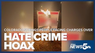 Three Colorado Springs people facing federal charges over hate crime hoax [upl. by Ertnod]