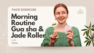 Morning Routine with Gua sha amp Jade Roller result [upl. by Latnahs253]