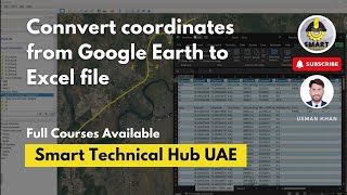 How to Export Coordinates from Google Earth to Excel file [upl. by Willett842]