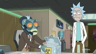 Rick and Morty  Shy pooper office scene w fart bomb [upl. by Eltsyrhc]