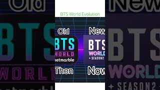 BTS World Old vs New BTS World btsworld bts btscomeback [upl. by Llirpa566]