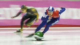 SOCHI 2014  Speed Skating Double Dash Final [upl. by Nylear]