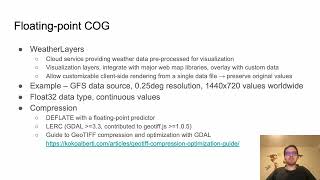 Weatherlayers Cloud Native COG amp STAC for Weather Data [upl. by Daeriam]