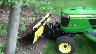 TJs Tractor X738 John Deere [upl. by Leind651]