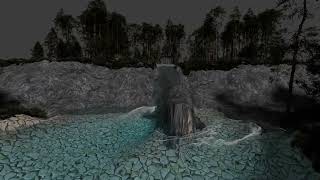 River animation made in Blender [upl. by Zorina562]