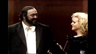 Luciano Pavarotti  Francesca Pedaci  Parigi o cara Lincoln Center 1992 [upl. by Warren]