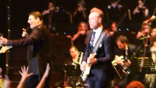 TONY HADLEY GARY KEMP AND JOHN KEEBLE  GOLD  ROYAL ALBERT HALL 16102013 LONDON [upl. by Banky]