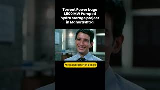 Torrent Power bags 1500 MW Pumped hydro storage project in Maharashtra [upl. by Walker]