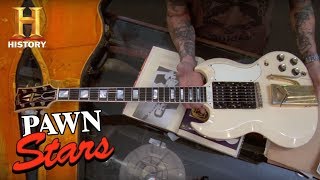 Pawn Stars Les Paul Guitar and Document Collection Season 5  History [upl. by Adrian]