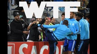 Patrice Evra KICKS Marseille fan [upl. by Owades]