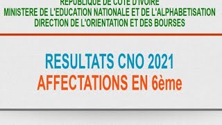 Rentrée Scolaire 20212022  Résultats Affectations En Sixième 6ème  Impression Fiche Affectation [upl. by Druci354]