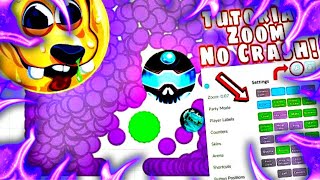 Agario MACRO  ZOOM TUTORIAL agario agariomacro agariozoom agariomobile agariohacks [upl. by Anailil]