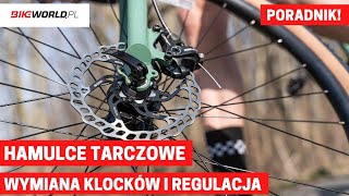 Jak ustawić hamulce tarczowe w rowerze Wymiana klocków i regulacja [upl. by Ennaecarg]