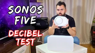 2024 SONOS FIVE  Decibel Test  Linein VS Apps  Much Louder [upl. by Tsenrae]