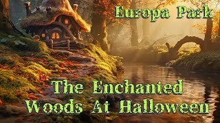 Europa Park Halloween Enchanted Woods Tour 4k 60fps [upl. by Ifok]