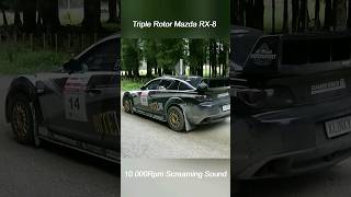 3 Rotor Mazda RX8  Insane 20B Rotary Sound hillclimbmonster [upl. by Sido]