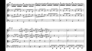 Giovanni Battista Sammartini  Symphony in F Major No 32 First Movement Presto w Score [upl. by Dzoba308]