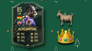 Acheampong Winter Wildcard Fifa 22 Review [upl. by Yelak248]