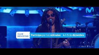 ¡Canta con Lenny Kravitz en el Movistar Arena🎤 [upl. by Retla]