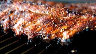 RIBS amp SAUCE  Smoked baby back ribs amp home made barbecue sauce recipe [upl. by Ahsait]