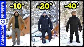 3 Levels of Cold Weather Clothing Cool Cold and Extreme [upl. by Irotal350]