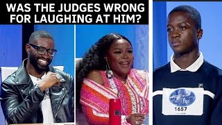 Contestant Embarrassed by Judges at Nigerian Idol at the Audition nigerianidol africamagic idols [upl. by Niveg]