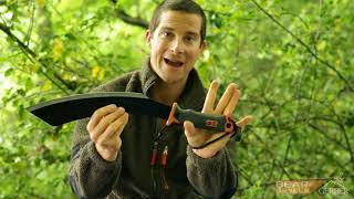 Gerber 31 002289 Bear Grylls Parang Machete Review [upl. by Drogin]