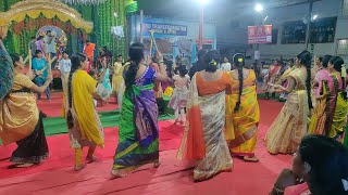 Bhathukamma Dance performance kolatam [upl. by Reckford]