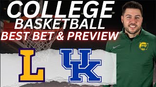 Lipscomb vs Kentucky Picks Predictions and Best Bets  College Basketball Bets For 111924 [upl. by Eleumas592]