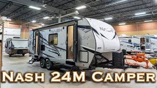 2023 Nash 24M Camper Walkthrough [upl. by Meerek]