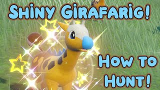 Shiny Girafarig  How to Hunt Girafarig  Pokemon Violet Badge Quest 2 [upl. by Lacy463]