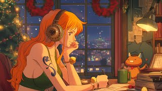 One Piece Anime Lofi 🍀Lofi study playlist ☕ Music helps you relax [upl. by Nehtan]