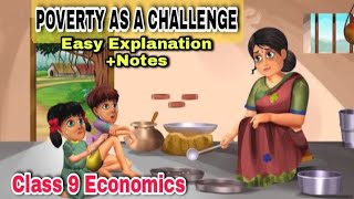 Poverty as a challenge class 9 poverty as a challenge class 9 explanation 1 shot explanationnotes [upl. by Ahsiad]